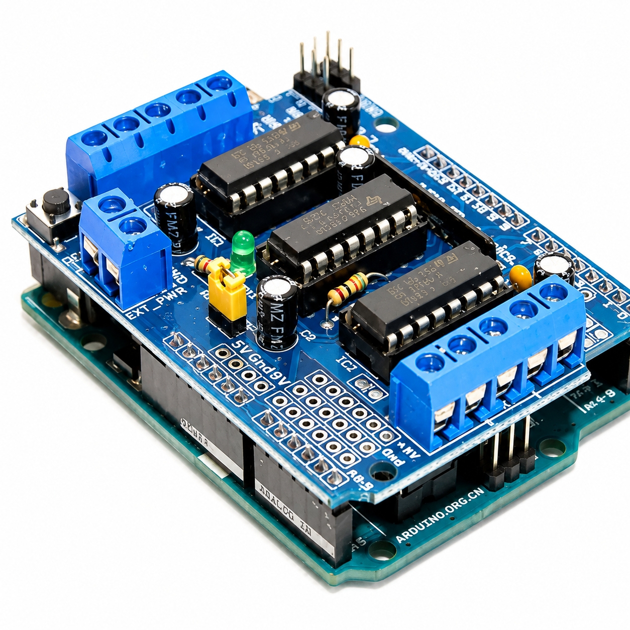 L293D Motor Driver Module
L293D Motor Driver for Arduino
Arduino DC Motor Driver
L293D Robot Motor Driver