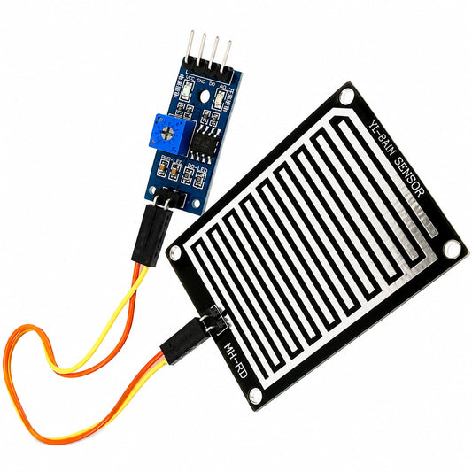 Rain Sensor Module for Arduino, ESP32 & Automatic Rain Detection Projects